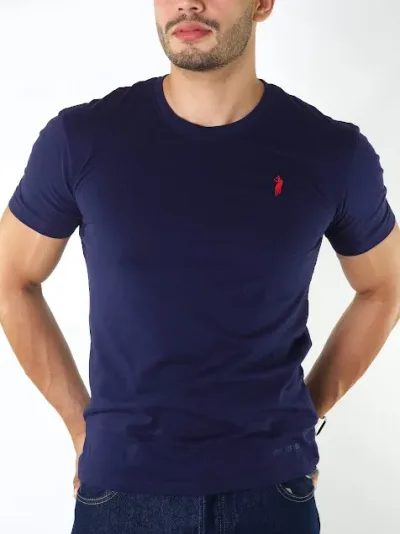 Camiseta Cambridge Polo Club para caballero color azul oscuro