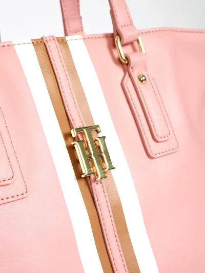 Bolso de hombro Tommy Hilfiger para dama color rosado