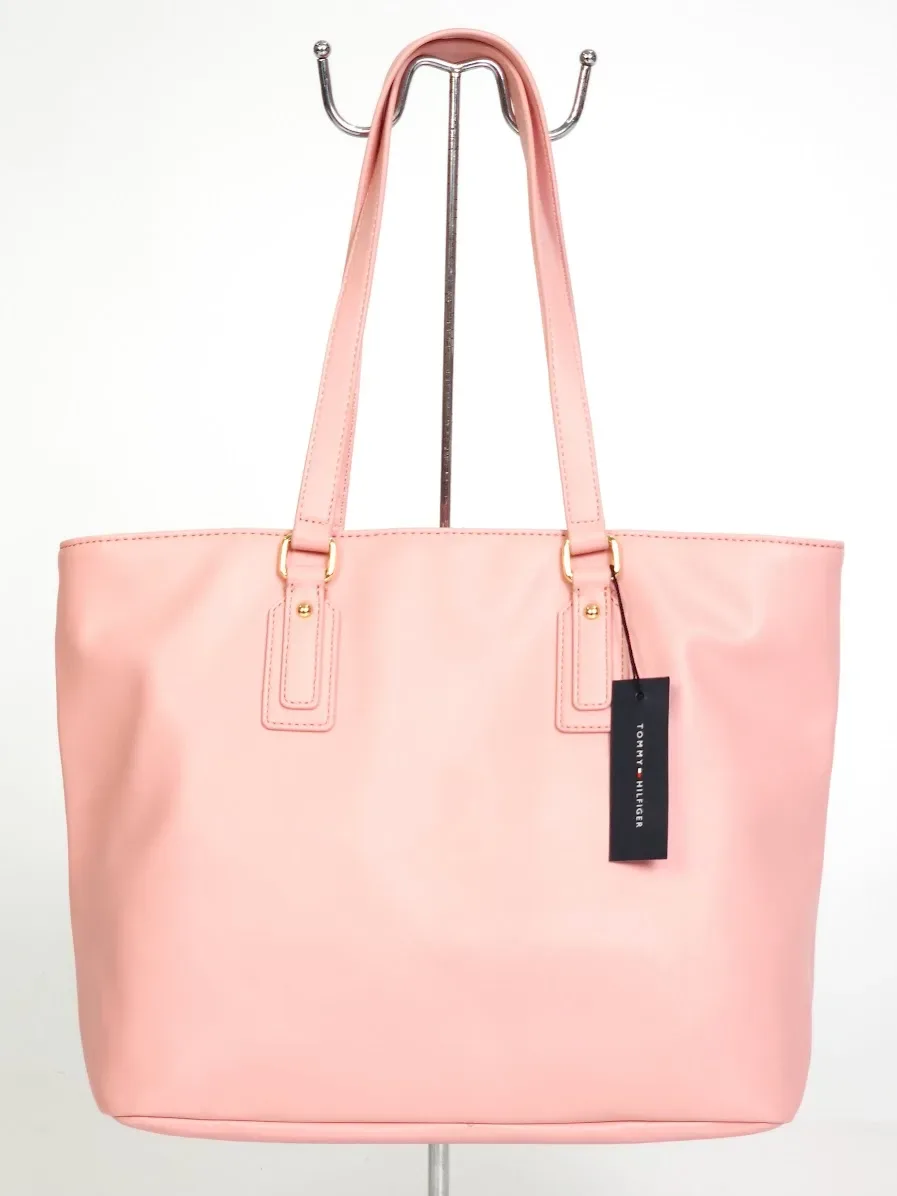 Bolso de hombro Tommy Hilfiger para dama color rosado