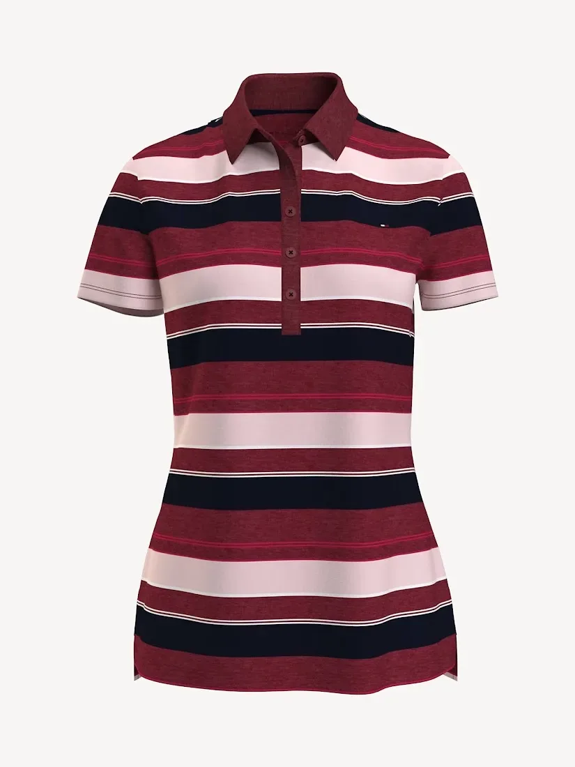Camiseta Tommy Hilfiger diseño de rayas para dama