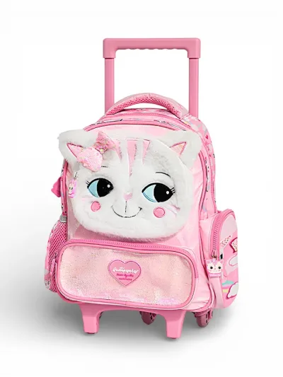 Mochila Mooving 1613725 Gatita #COLOR ROSA
