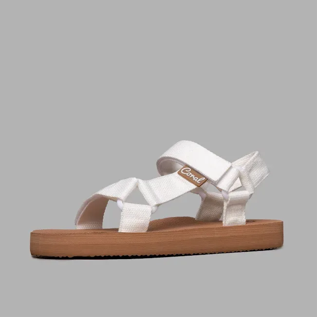 Sandalias coral para dama ventura 3 White