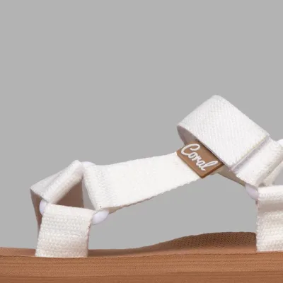 Sandalias coral para dama ventura 3 White