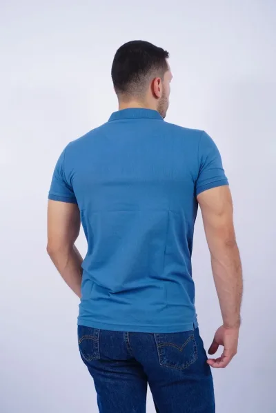 Camiseta Cambrige Polo Club para caballero color azul grisáceo