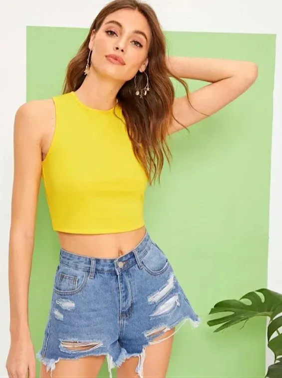 Blusa para dama color amarillo