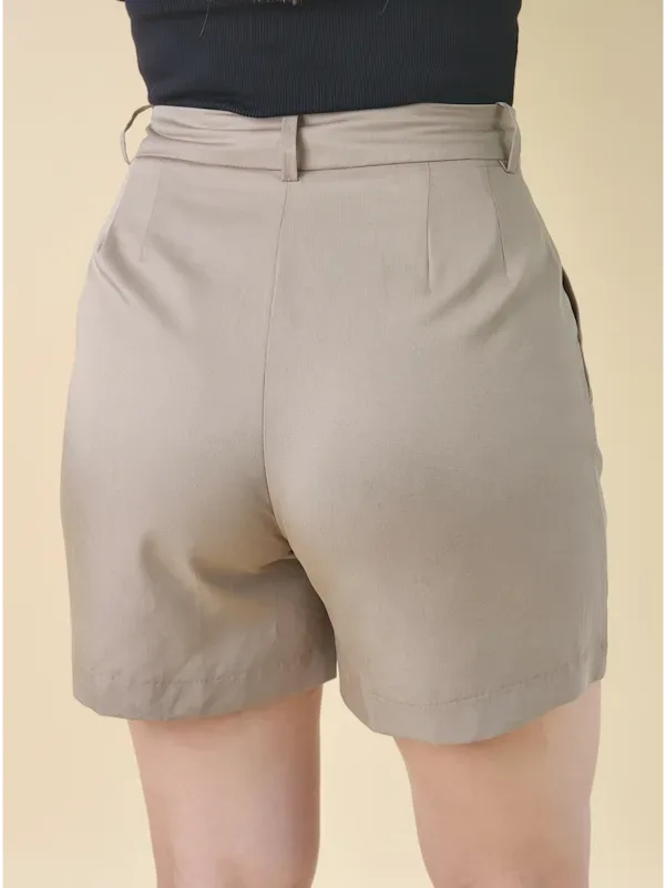 Short Estivaneli para dama FSCW-64264 COLOR CAFE