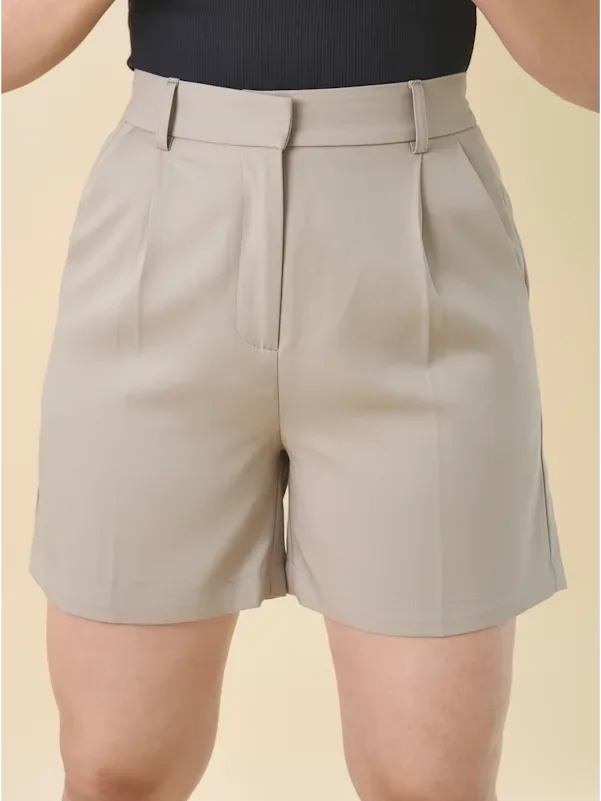 Short Estivaneli para dama FSCW-64264 COLOR CAFE