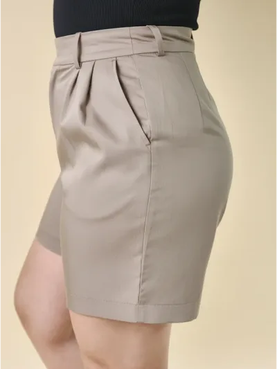 Short Estivaneli para dama FSCW-64264 COLOR CAFE