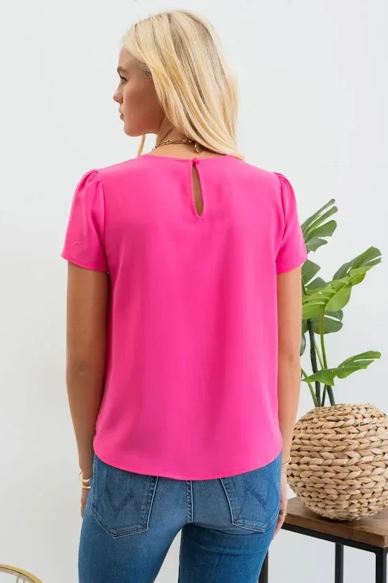 Blusa para Dama color Fucsia