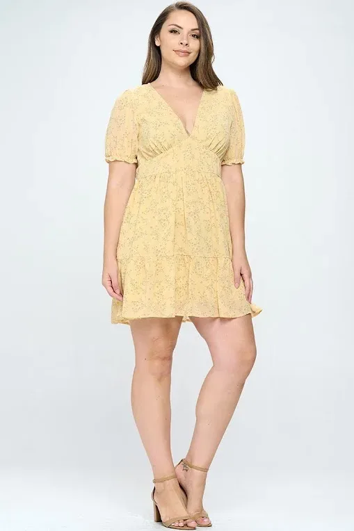 Vestido para dama diseño floral