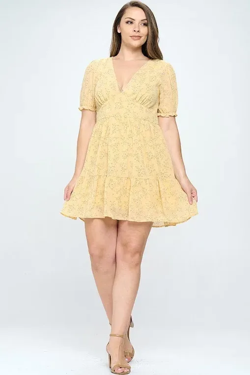 Vestido para dama diseño floral