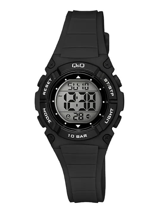 Reloj Q&Q para dama M187J005Y COLOR NEGRO