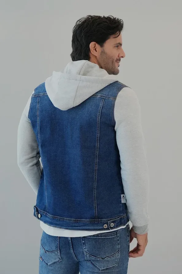 Jacket Hummer para caballero mezclilla H241007-193