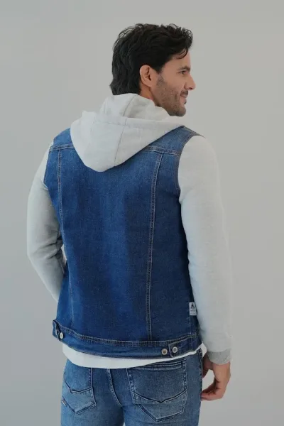 Jacket Hummer para caballero mezclilla H241007-193
