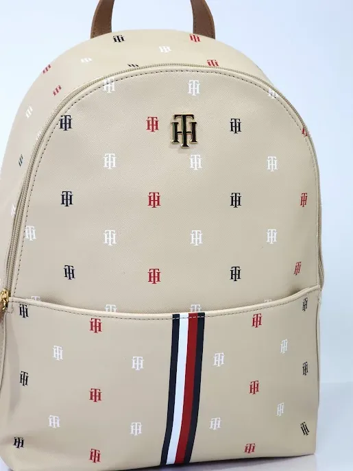 Bolso Tommy Hilfiger para dama color beige