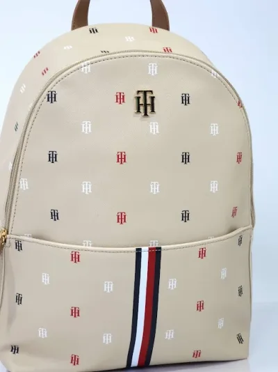 Bolso Tommy Hilfiger para dama color beige