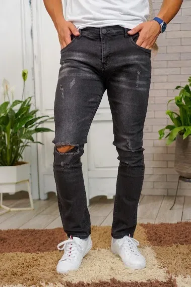 Jeans Rock Revolution GF-043 skinny para Caballero