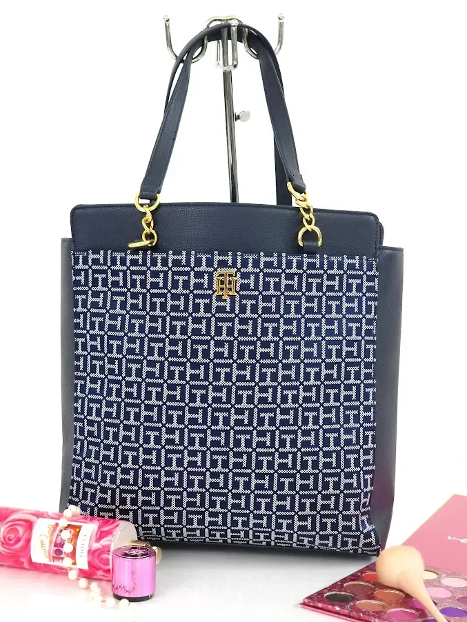 Bolso de hombro Tommy Hilfiger para dama color azul