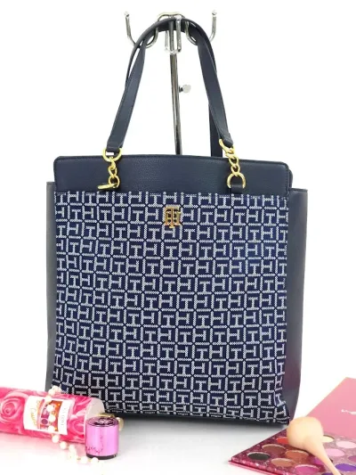 Bolso de hombro Tommy Hilfiger para dama color azul