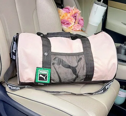 Bolso Puma para dama color rosa y negro
