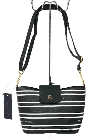 Bolso Tommt Hilfiger para dama color negro