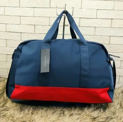 Bolso Tommy Hilfiger para dama color rojo y azul