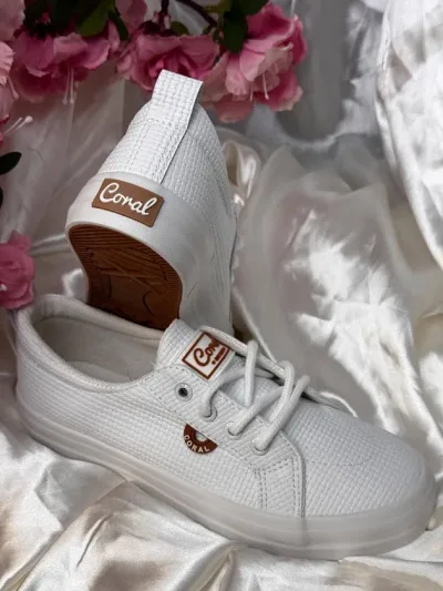 Tenis Coral JULES 3 WHITE TEX para dama