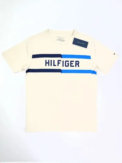 Camiseta Tommy Hilfiger para muchacho color beige