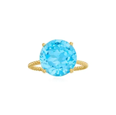 Anillo de plata y circonia