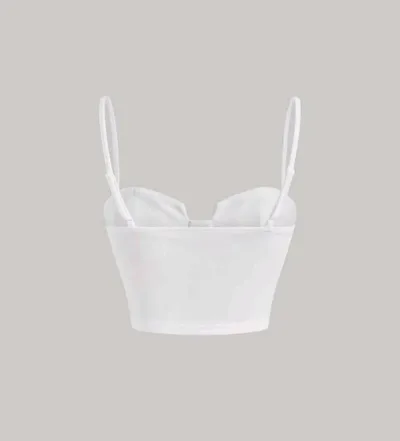 Crop Top blanco