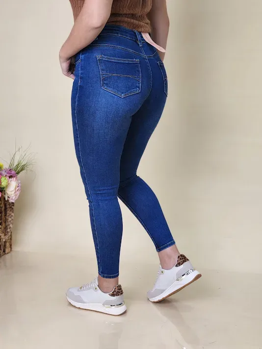 Jeans Hummer para dama color azul 2067T
