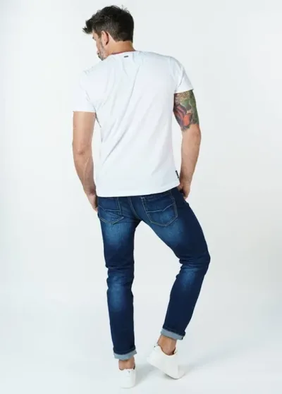 Jeans Hummer para caballero color azul H221013107A