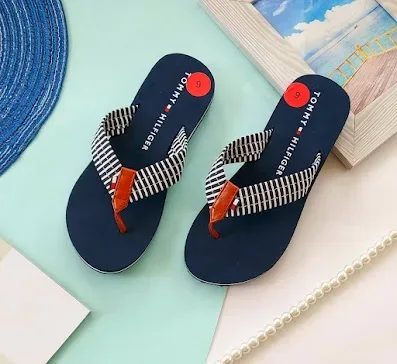 Sandalias Tommy Hilfiger para dama color azul