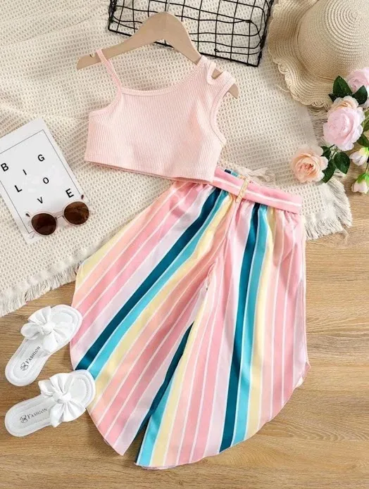 Conjunto para niña muticolor