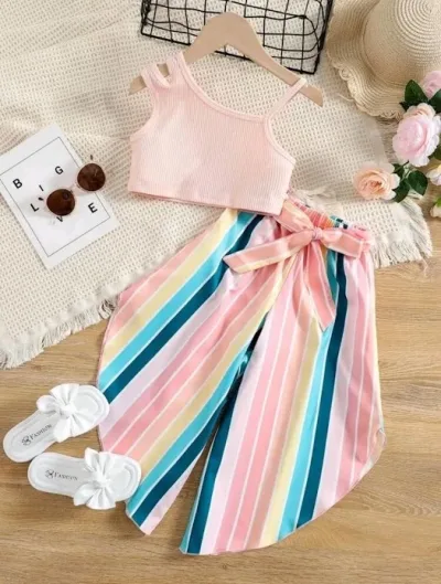 Conjunto para niña muticolor