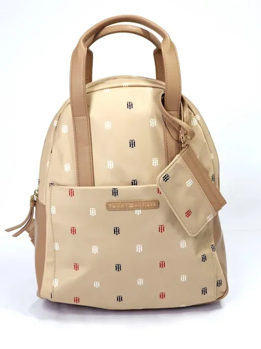 Bolso Tommy Hilfiger para dama color beige