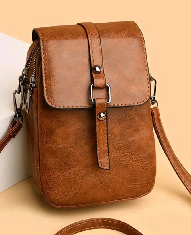 Mini bolso para dama color cafe