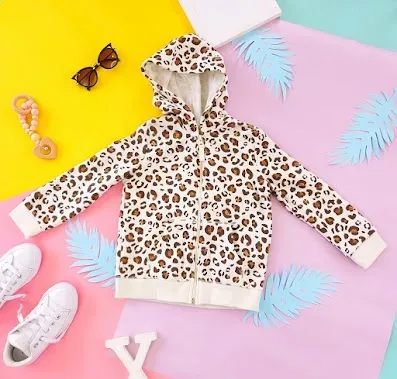Abrigo Cat y Jack para niña estampado animal print