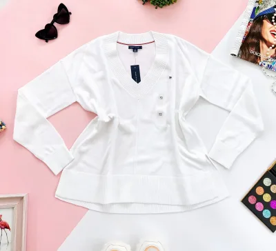 Sueter Tommy Hilfiger para Dama color blancso