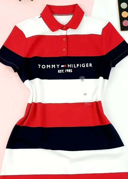 Vestido Tommy hilfiger para dama diseño a rayas