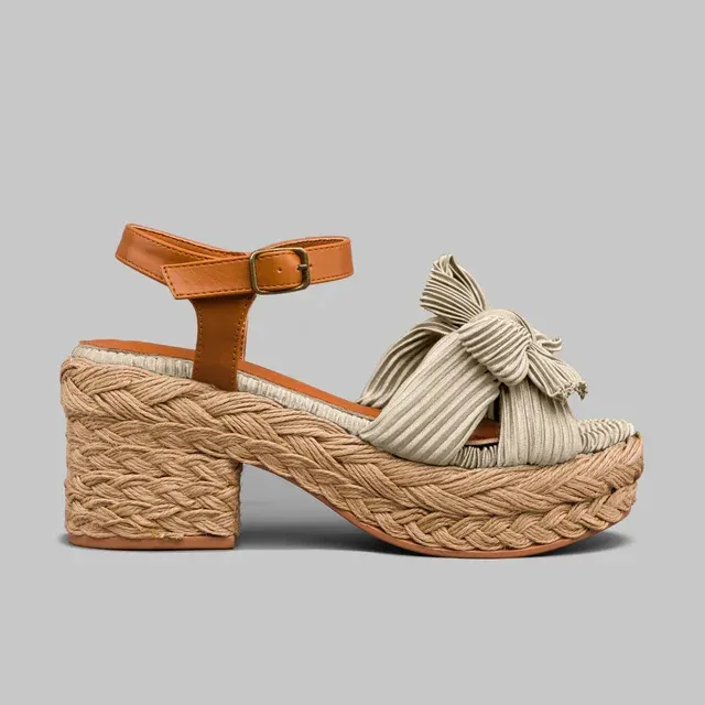 Sandalias Promise Valencia Taupe Tex para dama