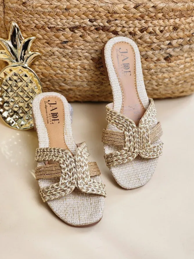 Sandalias Jade para dama 735 Yute