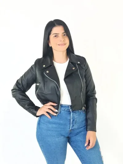 Jacket Salvaje para dama color negro