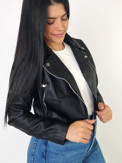Jacket Salvaje para dama color negro