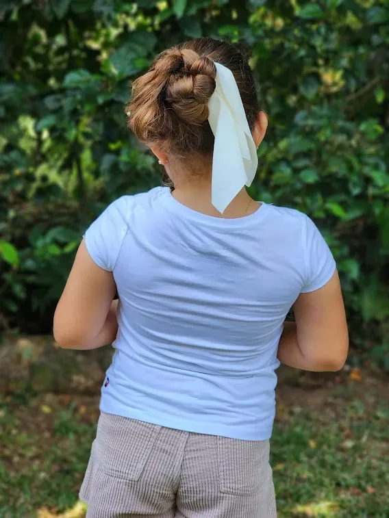 Camiseta Tommy Hilfilger para niña color blanco