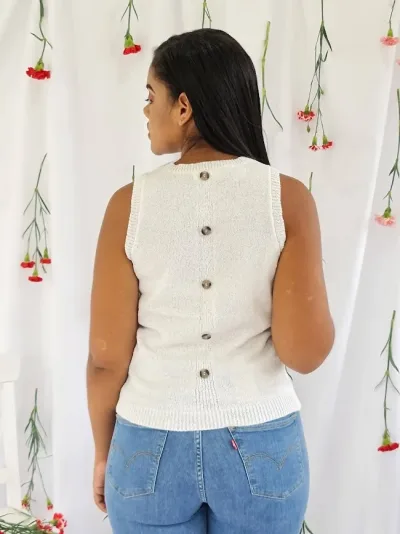 Blusa para dama color blanco
