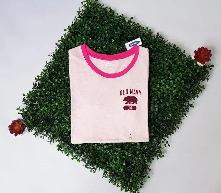 Camiseta Old Navy para dama color rosa