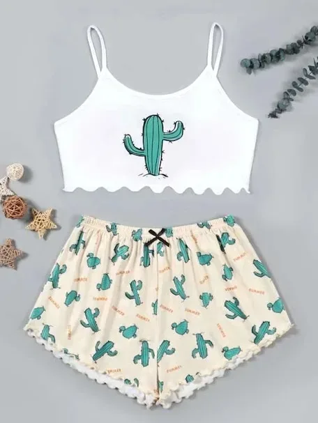 Pijama para dama multicolor