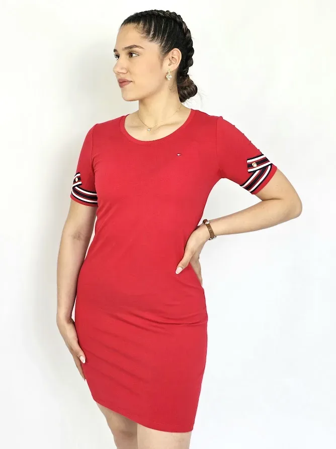 Vestido Tommy Hilfiger para Dama color rojo