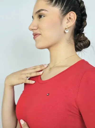 Vestido Tommy Hilfiger para Dama color rojo